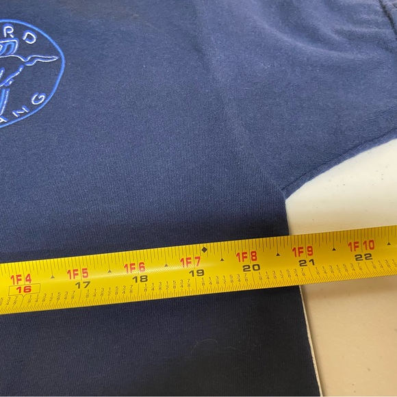 Ford Mustang men's t-shirt size large navy blue short sleeve car enthusiast - Picture 6 of 7